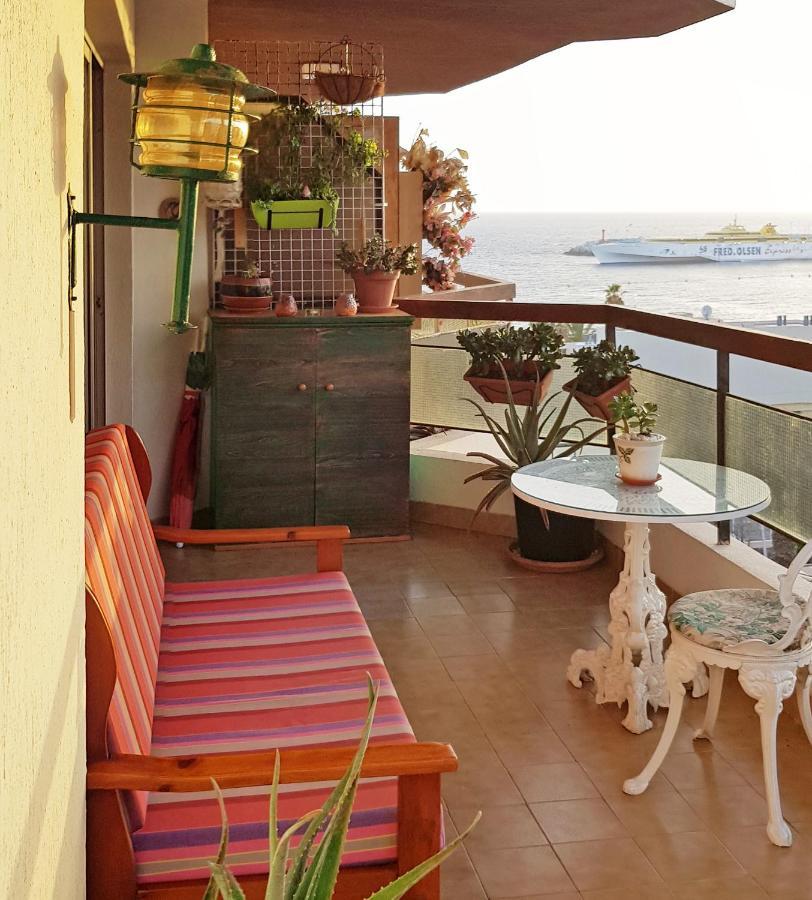 Espacioso Apartamento Primera Línea de Playa Los Cristianos  Exterior foto