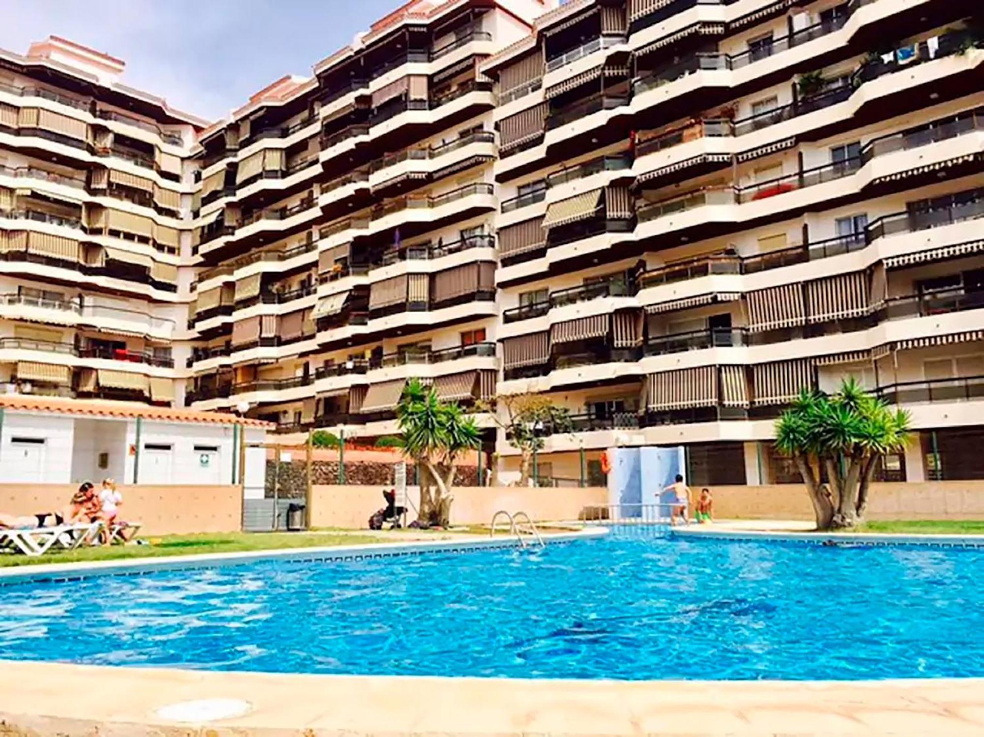 Espacioso Apartamento Primera Línea de Playa Los Cristianos  Exterior foto